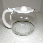 Haden 75061 Replacement Glass Carafe 12 Cup Coffee Pot Ivory Chrome. Fixed Price $15.00.