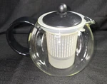 Bodum Glass W/ Infuser & Lid Clear Modern Loose Leaf Brewer. Fixed Price $8.49.