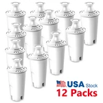 12 Packs OB03 Pitcher Replacement Filters For Brita 35503,35516,35557,107007. Fixed Price $33.00.