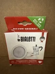*1-PACK* Bialetti Replacement Rubber Rings & Filter Plate Cup Models 0800031. Fixed Price $9.95.