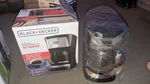 Black Decker 12 Cup Programmable Coffeemaker With Keep Hot Carafe Plate. Fixed Price $49.95.