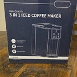 Kidisle KC101B 3 Single Serve Maker, Capsule & Ground Coffee, Black. Fixed Price $24.00.