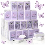 100 Christian Pocket Tissues Purple Butterfly Travel Packs Relig.... Fixed Price $46.21.