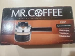 Mr Coffee 4 Cup Replacement Decanter DECM8 New Espresso Cappaccino Makers. Fixed Price $30.00.