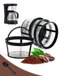 Fifokicho Replacement 4 Packs Reusable Coffee Filters For Mr. 5 Cup. Fixed Price $29.09.