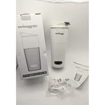 Smrtmugg Go V2 Battery Powered Heated Coffee Travel 13.5OZ White Led Display. Fixed Price $58.99.