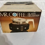 Vintage New Box Mr. Coffee Glass Decanter Carafe 10-CUP D-7C, Replacement. Fixed Price $8.99.