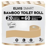 Elvissmart Natural Babmboo Toilet Paper ROLL-3 Ply 157 Sheets Pack Of 20. Fixed Price $59.04.