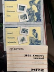 2001 Toyota MR2 Spyder Convertible Owner Operator Manual User Guide. Fixed Price $65.00.