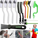 13PCS Small Cleaning Set, Hard Bristle Crevice Brush, Long Han.... Fixed Price $18.42.