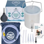 Premium Enema Stainless Steel Kit For Colon Cleanse - 2 Quart Bucket Wi.... Fixed Price $71.97.