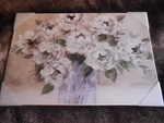 New Stupell Home Decor Wall Art White Floral Flowers Vase By Carol Robinson. Fixed Price $22.49.
