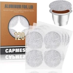 Capmesso Foils -coffee Pod Seal Lids To Reusable Nespresso Silver. Fixed Price $15.71.