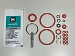 Big Kit Jura Capresso Oem Brew Group O-ring Set W/ Oval Head Service Key Tool. Fixed Price $32.95.