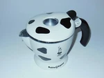 For Parts* Bialetti Mukka 2-CUP Cracked Carafe+good Handle/lid/tab/filter/gasket. Fixed Price $49.95.