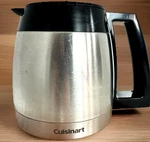 Cuisinart Replacement Carafe 10 Cup Stainless Steel Thermal Coffee Pot. Fixed Price $16.35.
