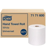 Tork Hand Towel Roll, White, Universal, H71, 100% Recycled, 1-PLY, 6.... Fixed Price $147.70.