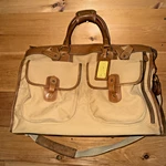 Vintage 1990 Ghurka Marley Hodgson No 2 Express Travel Gym Bag Khaki Twill Usa. Fixed Price $275.00.