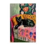 Stupell Industries Relaxed Kitty On Couch Canvas Wall Art Design By Lsr. Fixed Price $75.28.