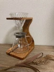 Hario V60 Olive Stand Set VSS-1206-OV Dripper Server Wood Japan F/s. Fixed Price $182.28.