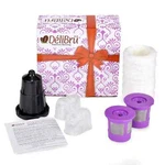 Delibru Cups Bundle Pack Gift Box Set With Adapter, Paper And Characoal Filter. Fixed Price $7.94.
