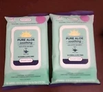 Smart Care Pure Aloe Soothing After Sun Wipes 60. Fixed Price $12.00.
