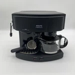 Krups Coffee Maker Cafe Duomo Espresso Machine Dual Glass Carafe New. Fixed Price $199.99.