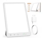 10,000 Lux Led Light Therapy Lamp Fitfirst 3 Color Temperature, 4 Brightness. Fixed Price $25.00.