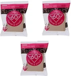 01 100-COUNT Coffee Natural Paper Filters, 3-PACK Set (total 300 Sheets) (jap. Fixed Price $24.85.
