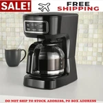 New, CM1449-UL Black 12-CUP Programmable Drip Coffee Maker. Fixed Price $28.97.