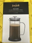 Joyjolt Fluted Glass French Press Nib #577. Fixed Price $19.99.