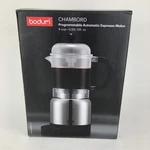 Bodum Chambord 6-CUP Programmable Automatic Espresso Maker 12099-16TG Brand New. Fixed Price $44.99.