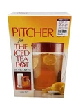 Vintage Mr Coffee The Iced Tea Pot Pitcher TP1 3 Quart Clear Red Lid Usa New Nib. Fixed Price $49.99.