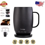 Nextmug Plus Black 18OZ Self-heating Perfect Temp Control. Fixed Price $245.60.