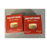 X Aeropress Micro Filters Natural 200 Pack Smooth Grit-free Coffee Lot. Fixed Price $29.99.