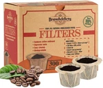 Brew Addicts 300 Paper Coffee Single-use Filters, Brown, All-natural &. Fixed Price $22.69.