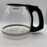 Mr. Coffee 12-CUP Replacement Glass Carafe Black Lid Handle E222AJ *read. Fixed Price $8.79.
