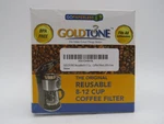 Goldtone Reusable 8-12 Cup Basket Coffee Filter. Fixed Price $8.99.