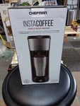 Chefman Instacoffee Single Serve Brewer Instant K-cups/grounds. Fixed Price $37.99.