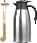 Yummy Sam Thermal Coffee Carafe Stainless Steel 68OZ(2 Lifter) Double Walled Vac. Fixed Price $28.26.