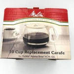 Vtg Melitta Cup Glass Replacement Carafe RCA-10S Aroma Brew ACM-10S New. Fixed Price $19.95.