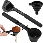 Coffee Powder Scoop With Funnel, Measuring For Protein, Milk & Cu. Fixed Price $9.99.