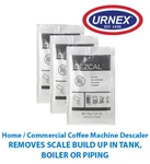 Urnex Dezcal Activated Remover Powder Coffee Brewing Equipment Descale 3PK. Fixed Price $14.99.