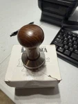 Motta Metallurgica 54 Mm Coffee/espresso Brown Tamper With Stainless Steel Flat. Fixed Price $29.95.
