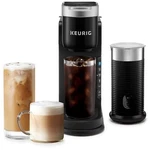 Keurig K-caf Barista Single Serve Coffee Maker And Frother With 3 Brew. Fixed Price $146.24.