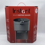 Instant Solo 2-IN-1 Single Serve Coffee Maker SSCM-1000 Gray Tested, Working. Fixed Price $39.35.