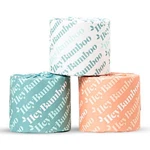 3-PLY Toilet Paper, Unbleached, Non Toxic, 24 Double Rolls, 360 Sheets. Fixed Price $99.99.