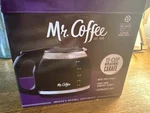 Brand New Mr. Coffee 12 Cup Replacement Glass Carafe With Black Handle Lid.. Fixed Price $12.00.