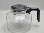 Vintage Mr. Coffee Glass Decanter Replacement 12 Cup Carafe Retro Flowers. Fixed Price $19.95.