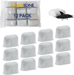 Goldtone 12 Pack Water Filters For Cuisinart Coffee Maker Charcoal. Fixed Price $16.99.